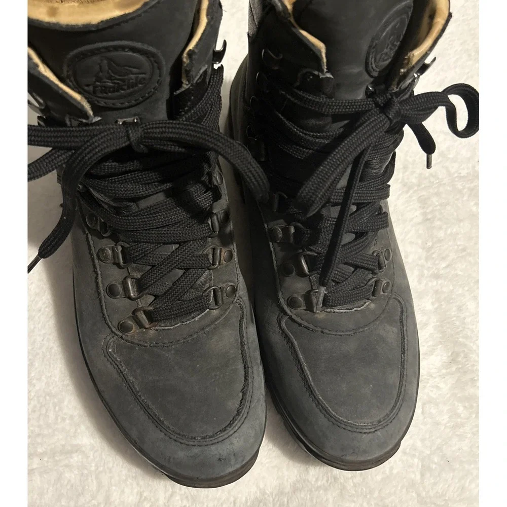 Vintage Raichle Switzerland Hiking  Mountaineering Boots Mens 7.5‎